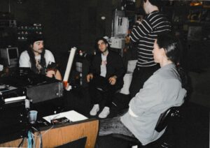 1993 BC Studio shot w. SoSaLa, Martin Bisi, David Motamed & Mark C.